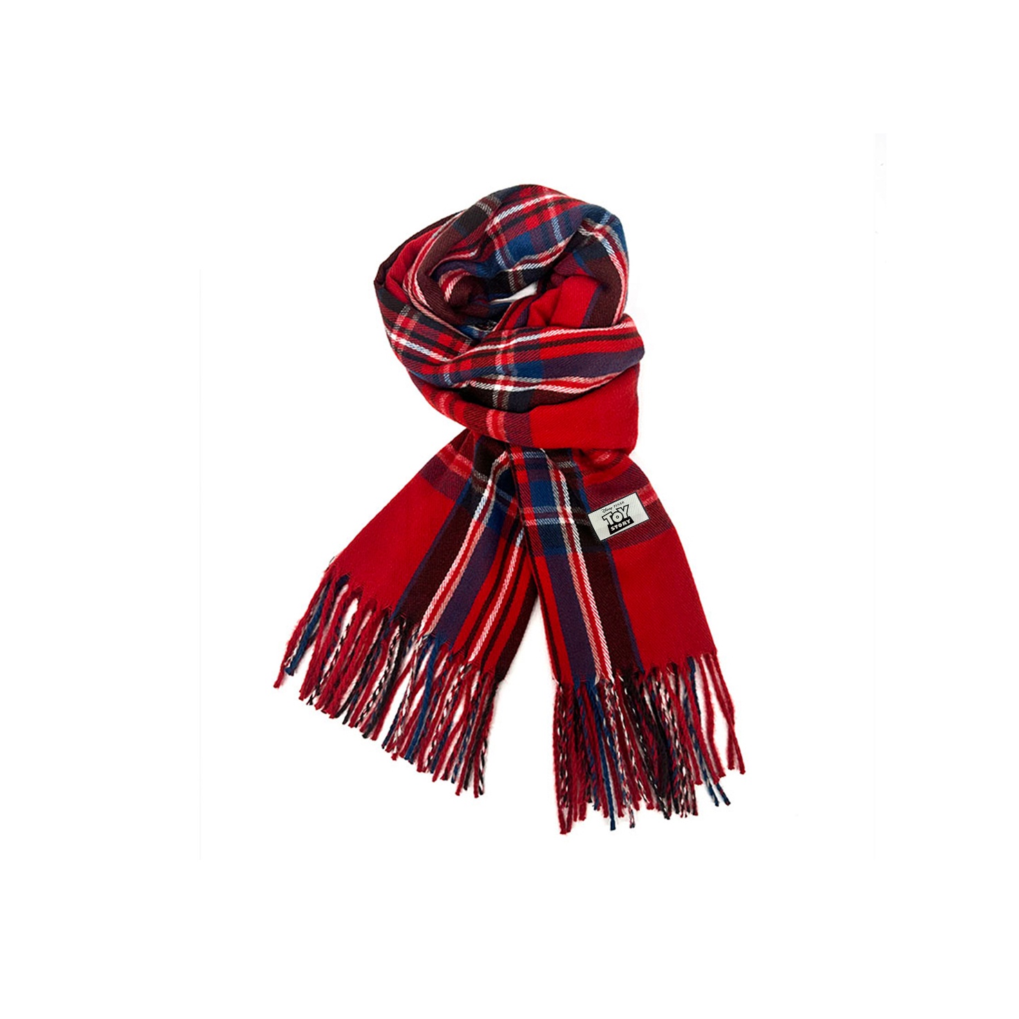 

Disney Вязаный шарф унисекс, Red Plaid