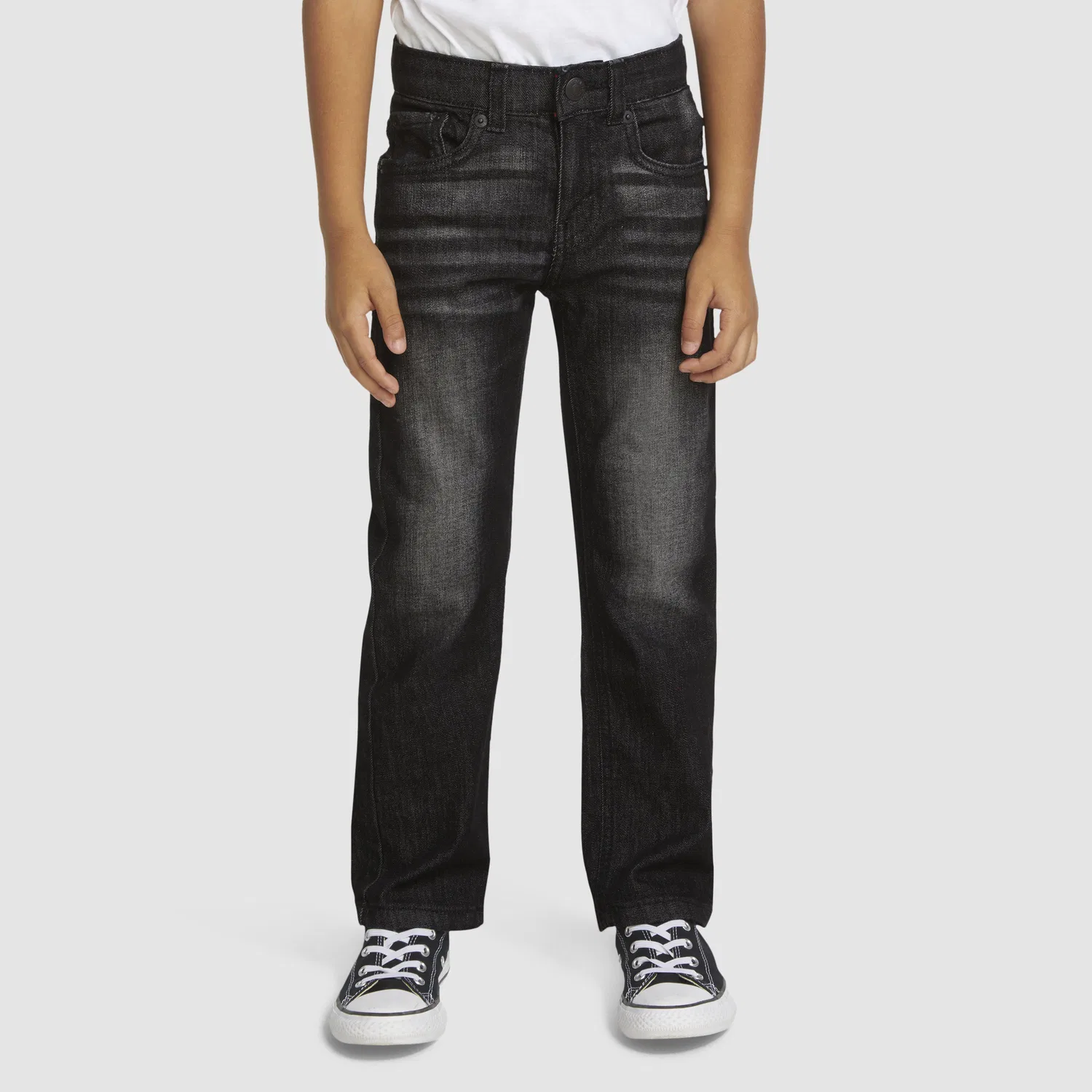 Прямые спортивные джинсы 514 для мальчиков 4-7 лет Levi's, Dark Wash