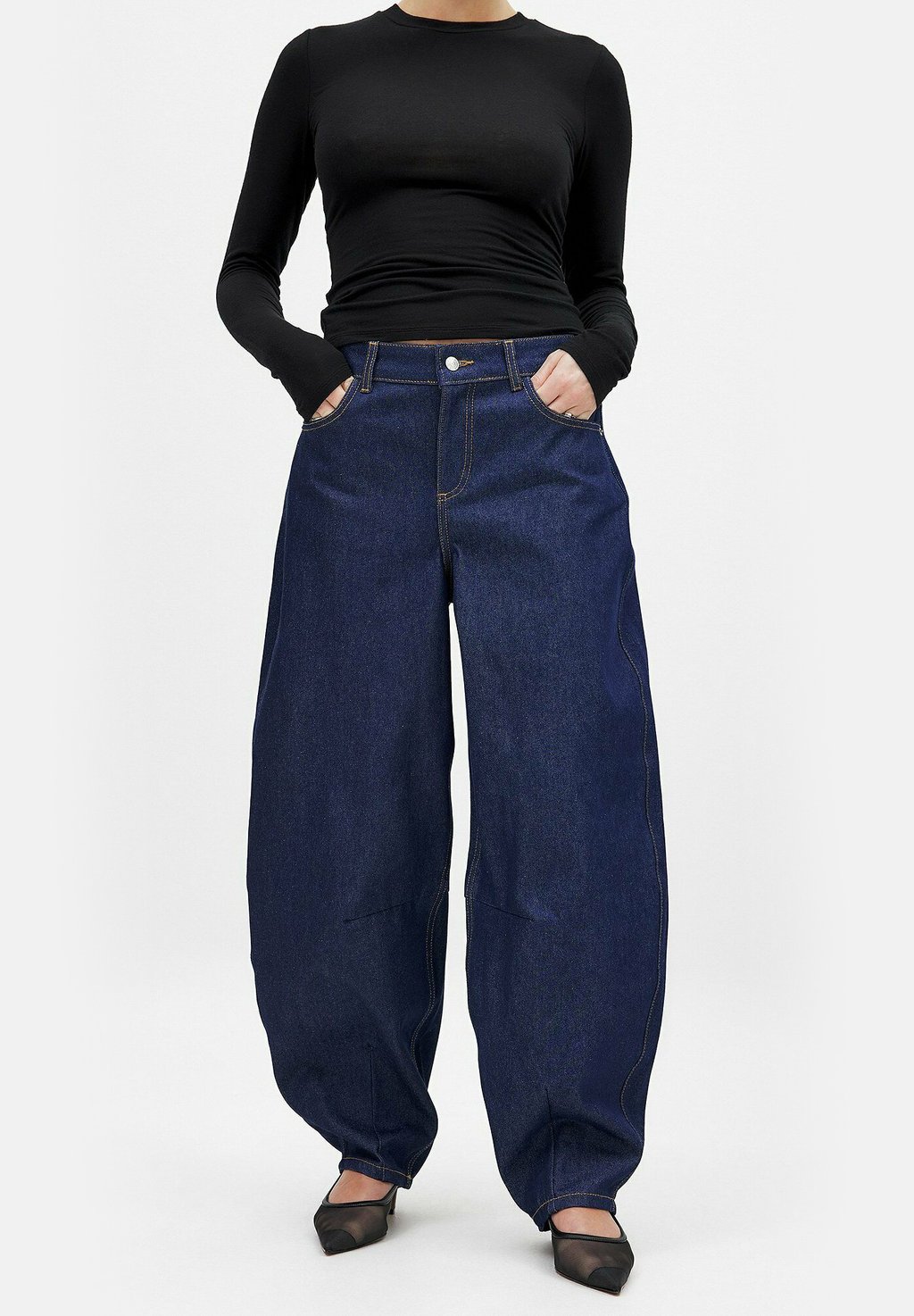 

Джинсы свободного кроя BALLOON NA-KD, цвет Rinse Wash