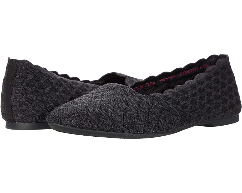

Туфли на плоской подошве SKECHERS Cleo - Honeycomb, черный