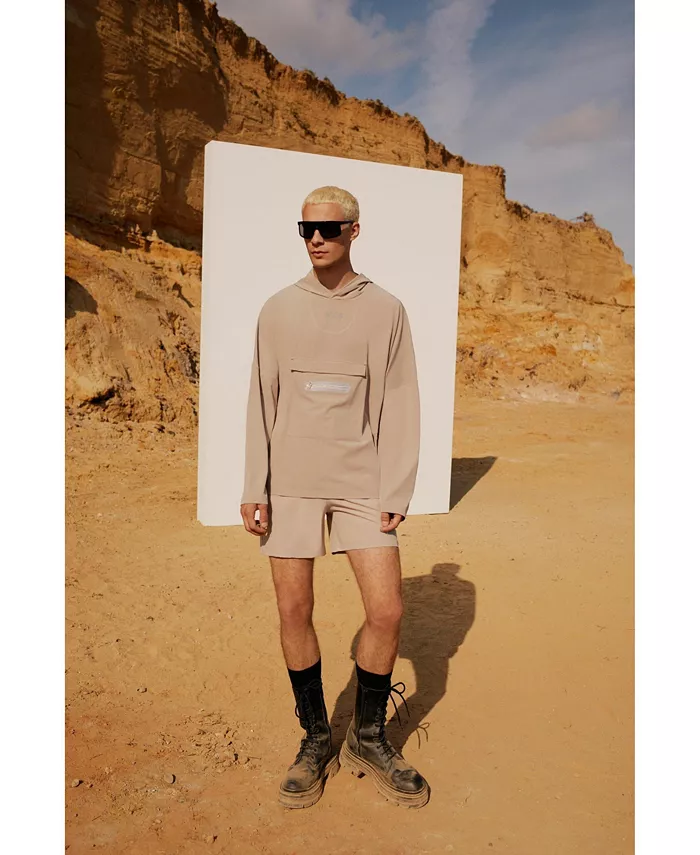 

Мужская толстовка Free Heaven Active с капюшоном PCFG, коричневый/бежевый