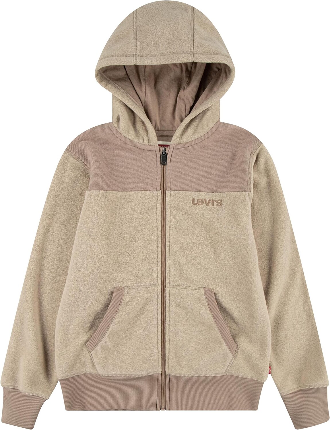 

Худи Levi'S Logo Full Zip Hoodie, серебряный, Серый, Худи Levi'S Logo Full Zip Hoodie, серебряный