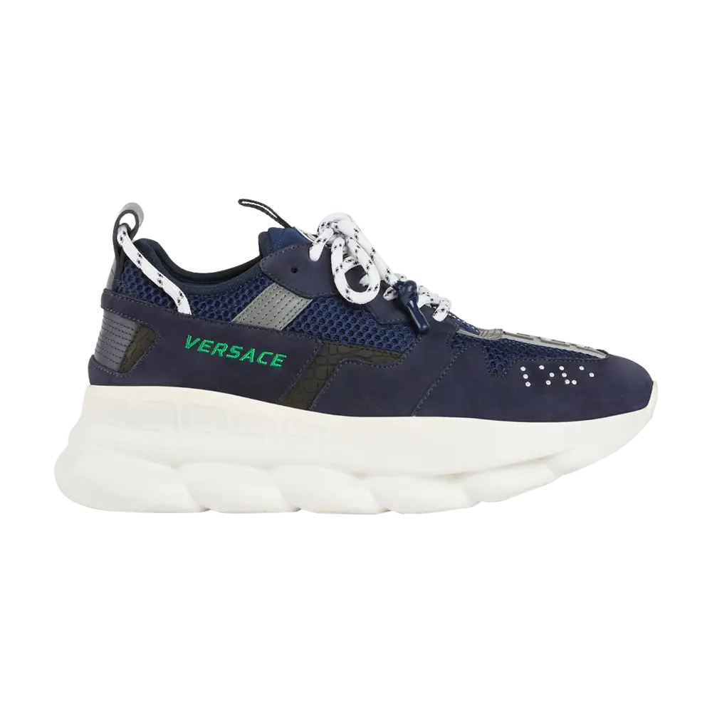 Кроссовки Versace Chain Reaction 2, синий