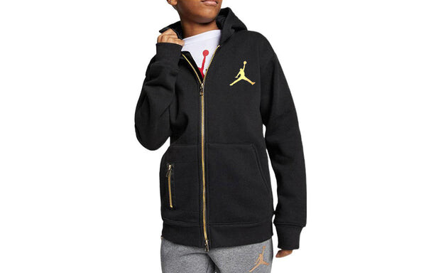 Куртка jumpman флисовая куртка с застежкой-молнией Air Jordan, черный — фото 2