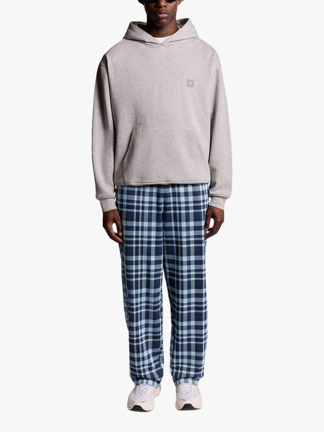 

Хлопковые брюки с добавлением синтетики Lyle & Scott, Navy