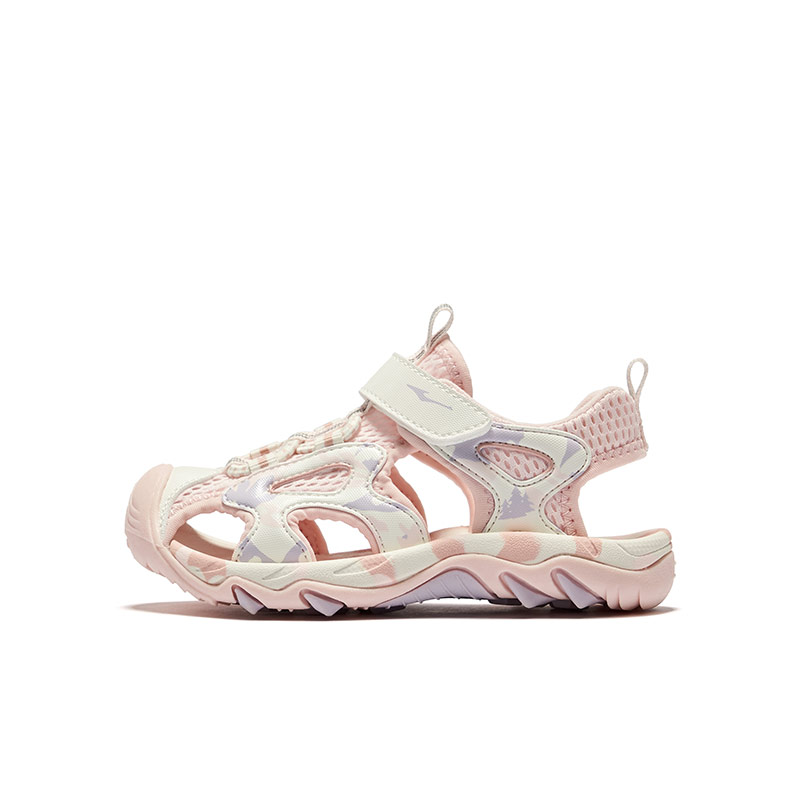 

Erke Kids Детские сандалии, нежно-розовый/микрокристаллический белый