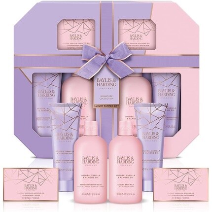 

Большой подарочный набор для купания Baylis & Harding с маслом жожоба, ванили и миндаля Ultimate Bathing