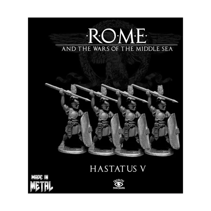 

Хастатус 5, Rome and the Wars of the Middle Sea (28mm)