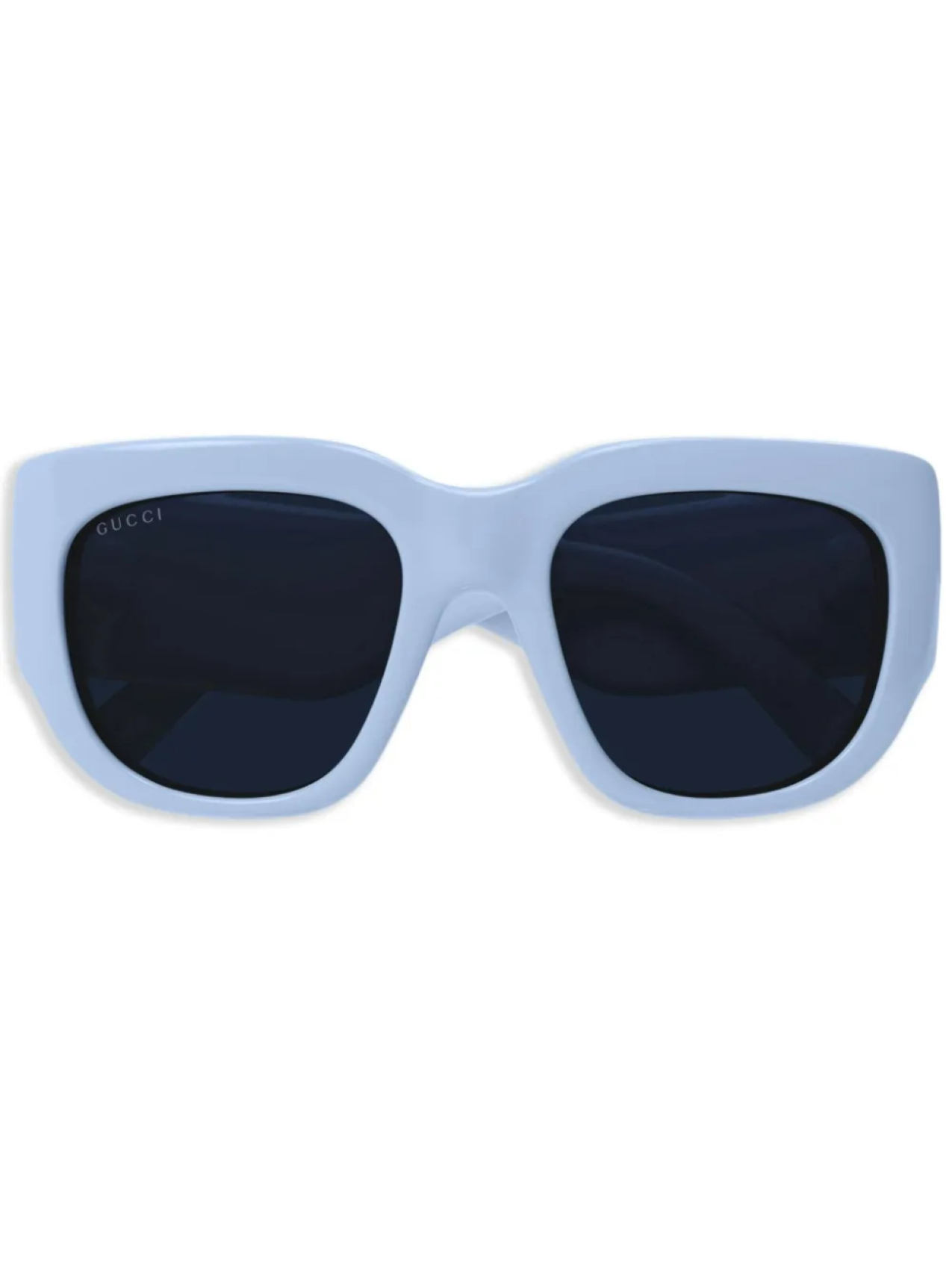 

Солнцезащитные очки с логотипом Double G Gucci Eyewear, синий
