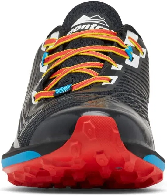 Мужские походные ботинки Columbia Montrail Trinity, Black Red Hibi — фото 3