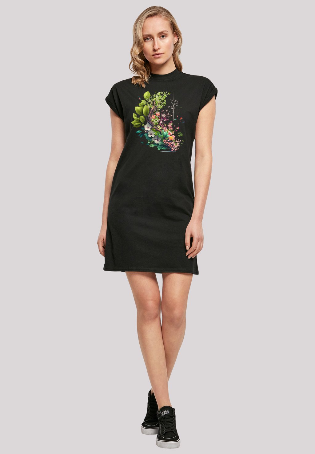 

Платье из джерси BLÜTEN BAUM F4NT4STIC, черный