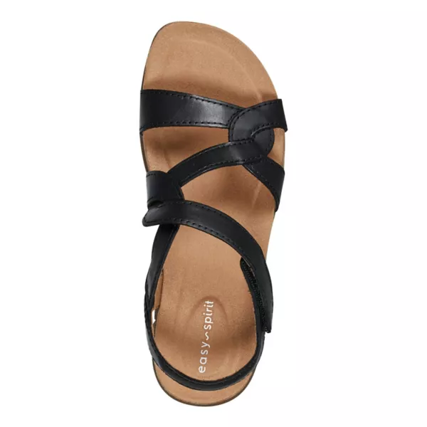 Сандалии Minny женские с переплетением ремешков Easy Spirit, цвет medium brown leather — фото 4