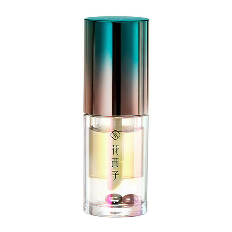 Увлажняющее двухфазное масло для губ Florasis Floral Care Hydrating Dual Lip Oil, 5 г — фото 3
