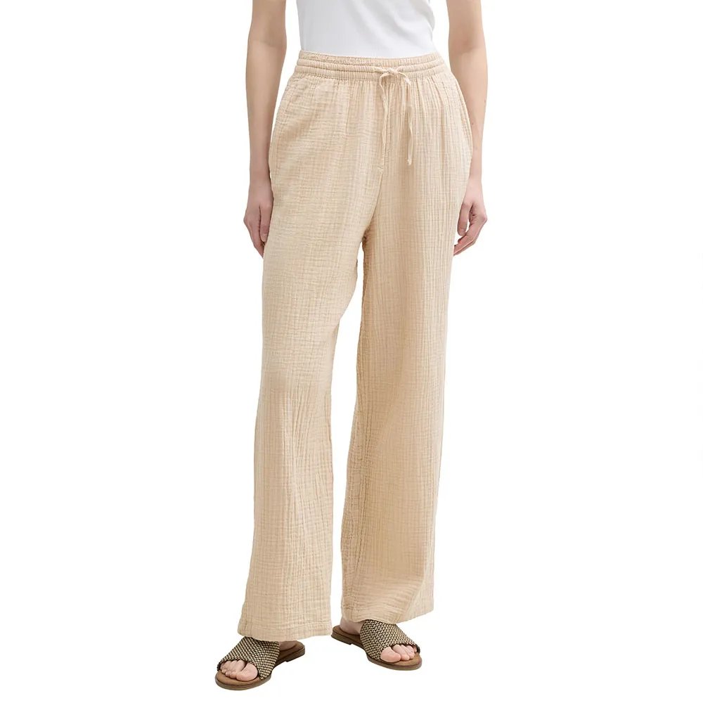 

Брюки Tom Tailor Textured Soft, бежевый