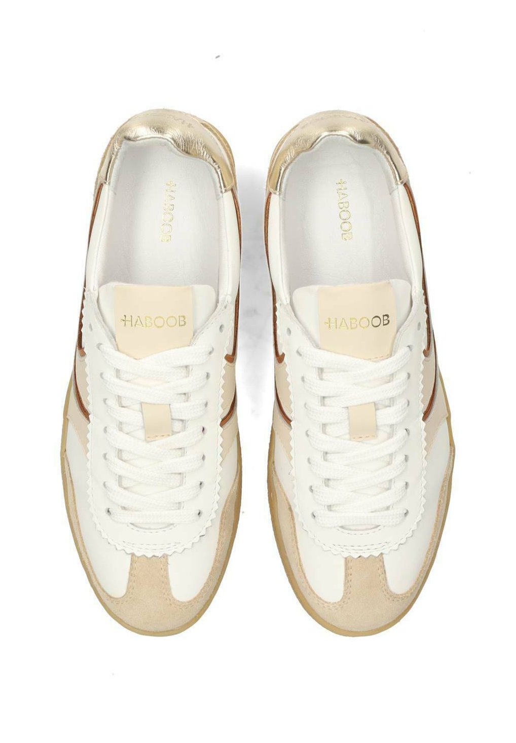 Низкие кеды POLARO SNEAKERS Haboob, белый — фото 4