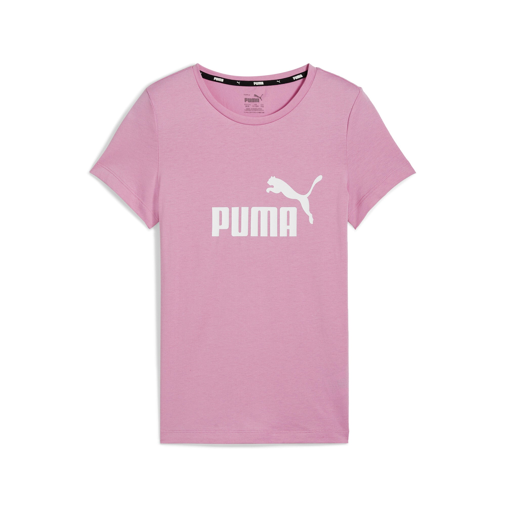 

Футболка с логотипом PUMA Big Kids' Girls' Essentials, цвет mauved out