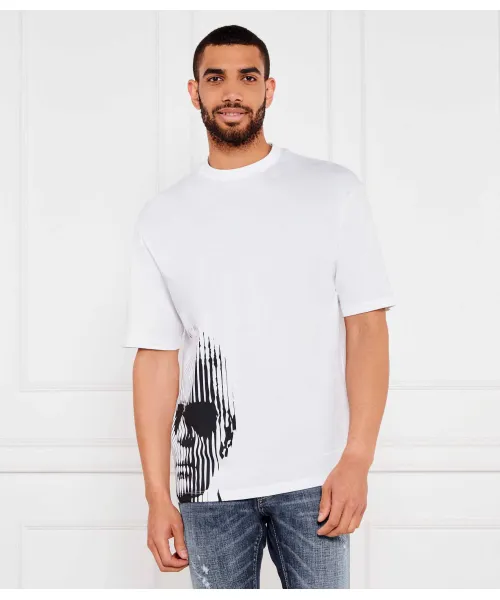 

Футболка Oversize fit Karl Lagerfeld, белый