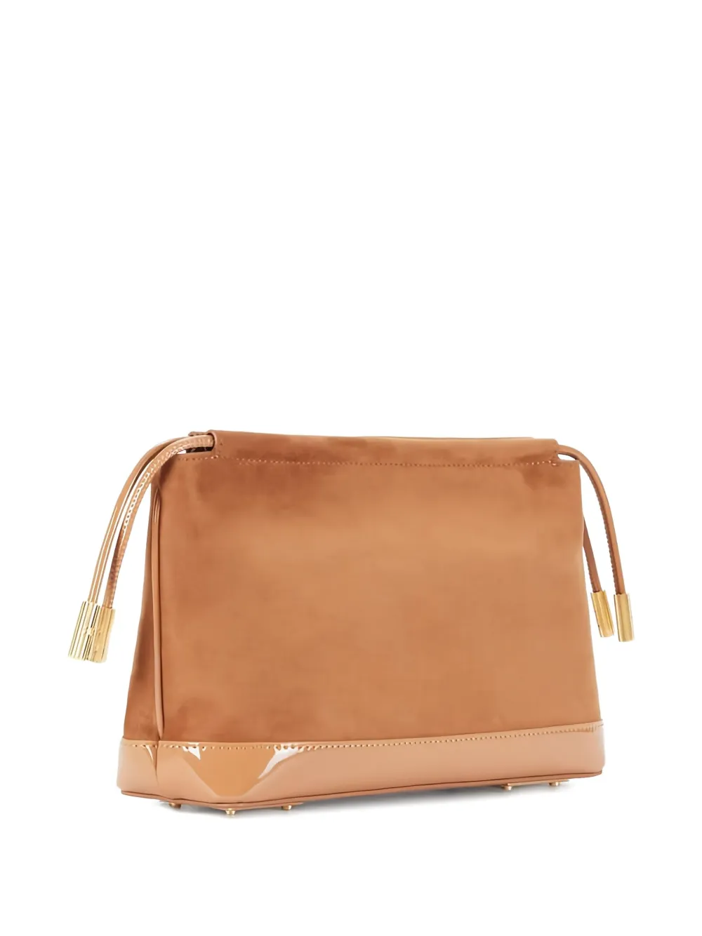 

Клатч с логотипом Elisabetta Franchi, коричневый