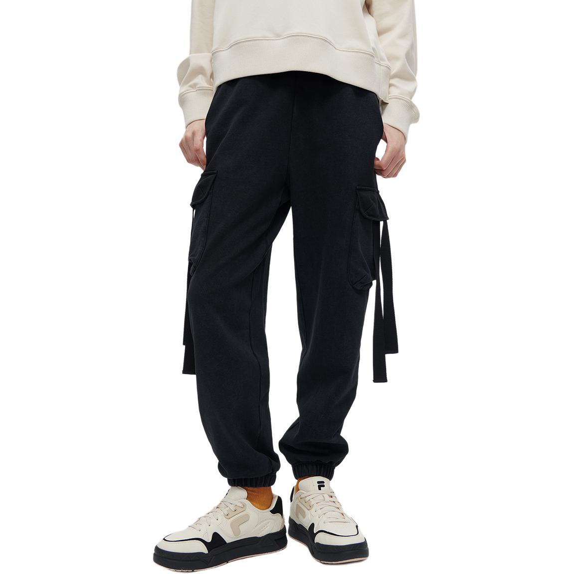 

Рабочие трикотажные спортивные штаны женские Jet Black FILA FUSION