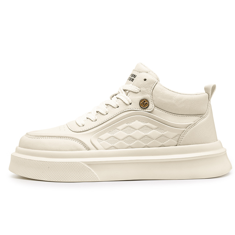 

Легкие высокие скейтерские кроссовки мужские H2, Apricot