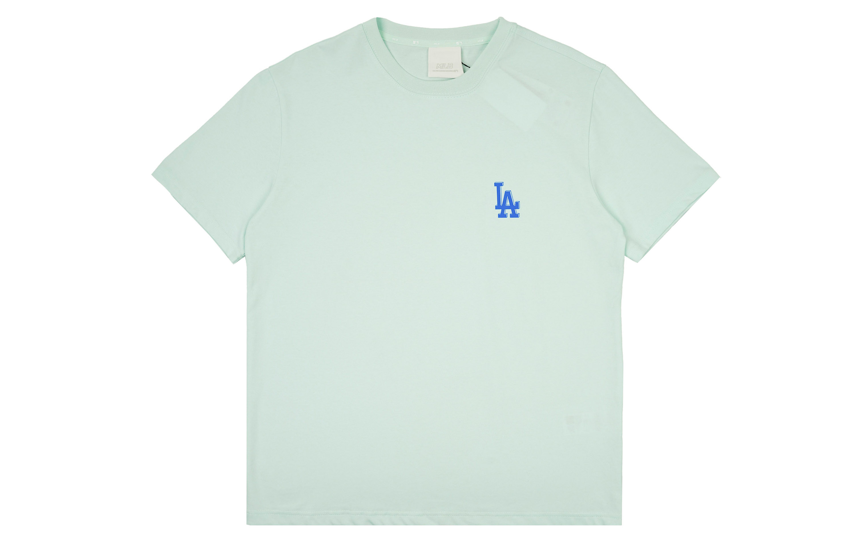 

Футболка с рукавом реглан унисекс зеленая MLB