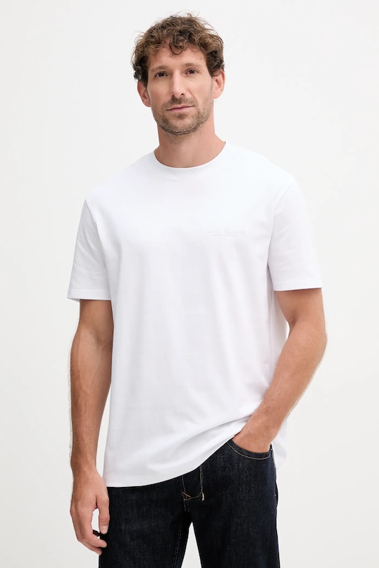

Хлопковая футболка Armani Exchange, белый