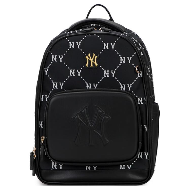 

MLB Искусственная кожа рюкзак малый унисекс черный, Black