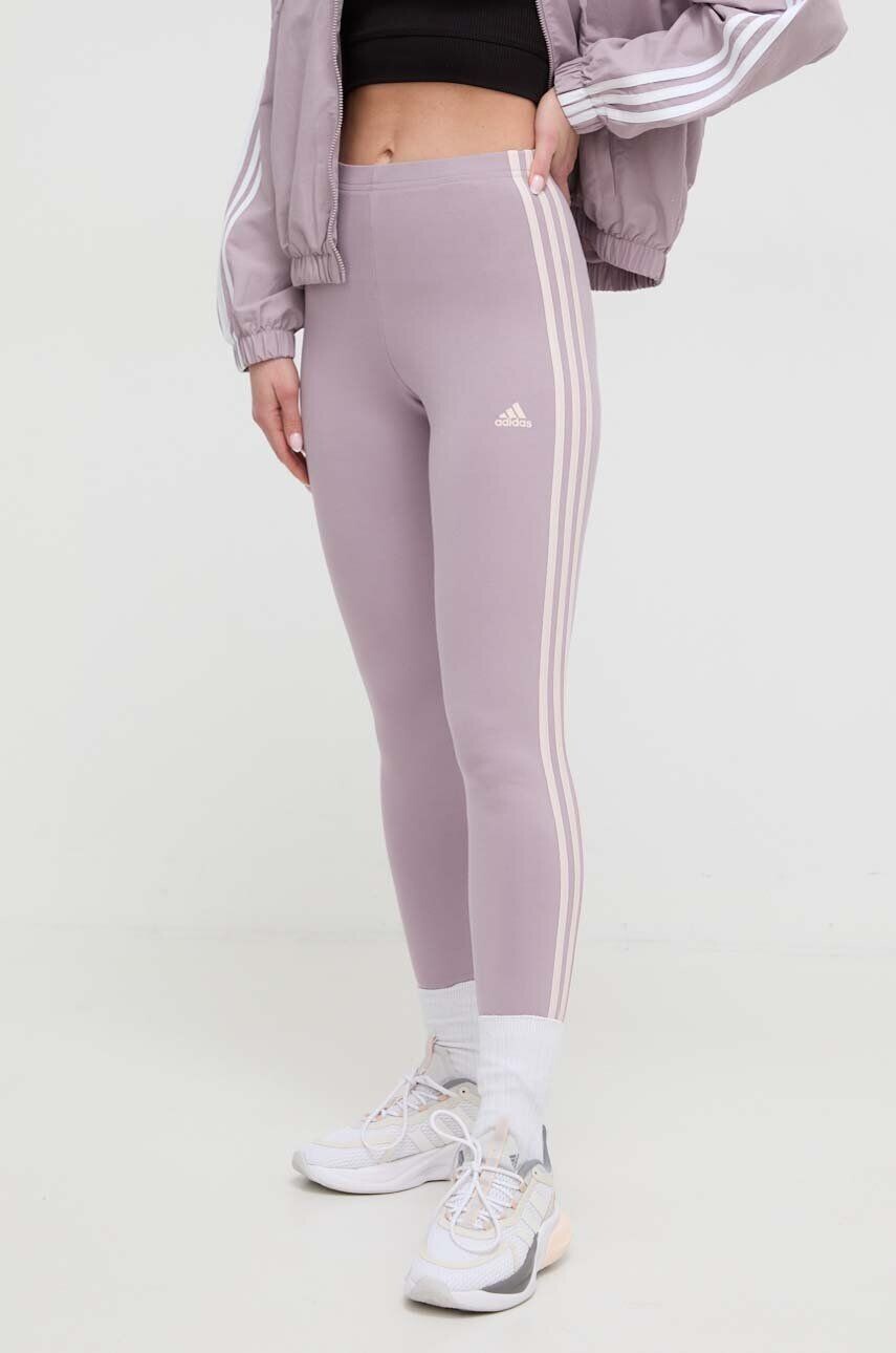 

Леггинсы adidas, фиолетовый