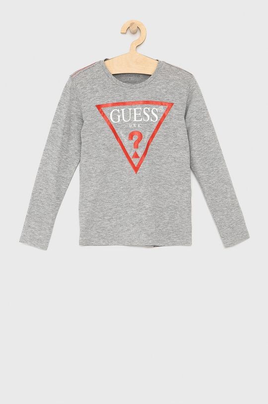 

Детская футболка с длинными рукавами Guess, серый