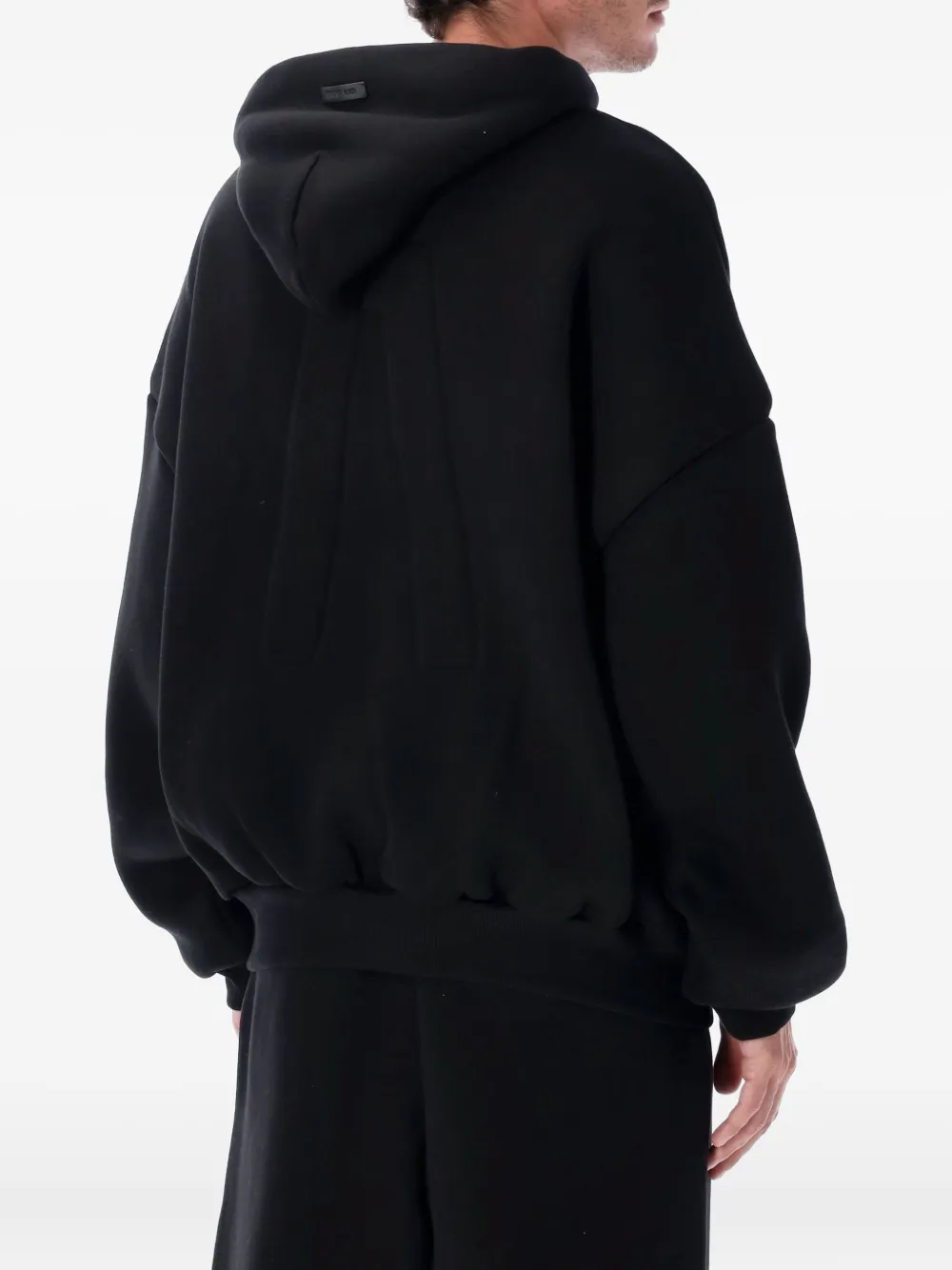 Толстовка с капюшоном на молнии для легкой атлетики Fear Of God, черный — фото 2
