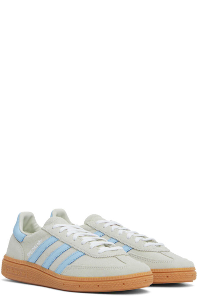 Серо-синие кроссовки для гандбола Spezial Adidas Originals — фото 4