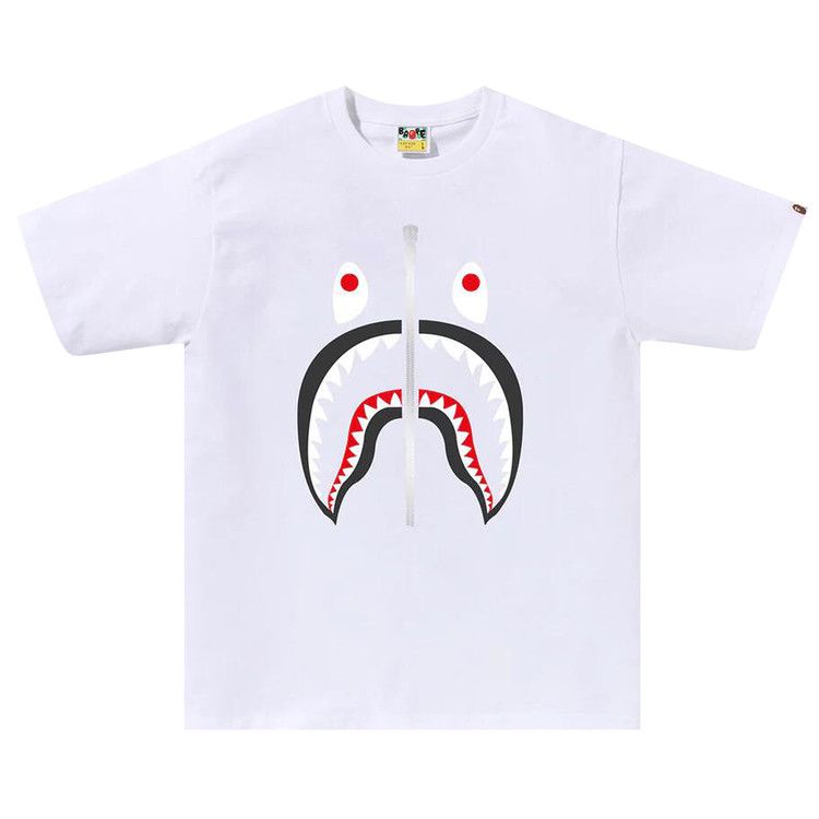 

Футболка BAPE Shark Tee, White