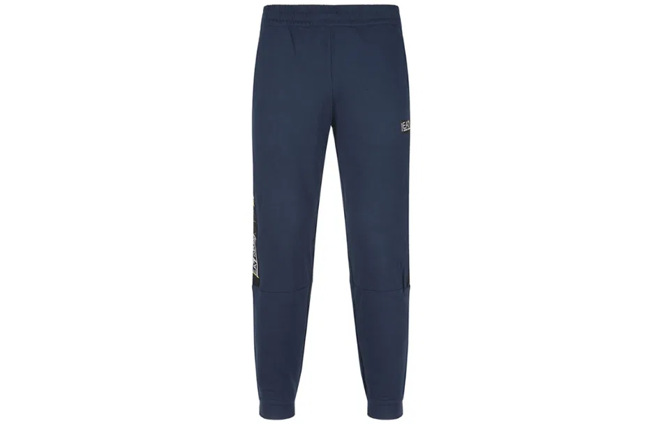 Брюки повседневные EA7 SS23 для мужчин, Marine Blue EMPORIO ARMANI