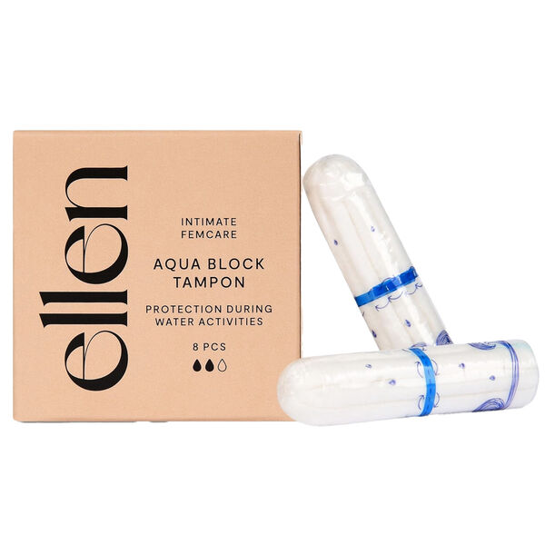 

Тампоны для бассейна Sport Aqua Block, 8 шт./1 упаковка. Ellen