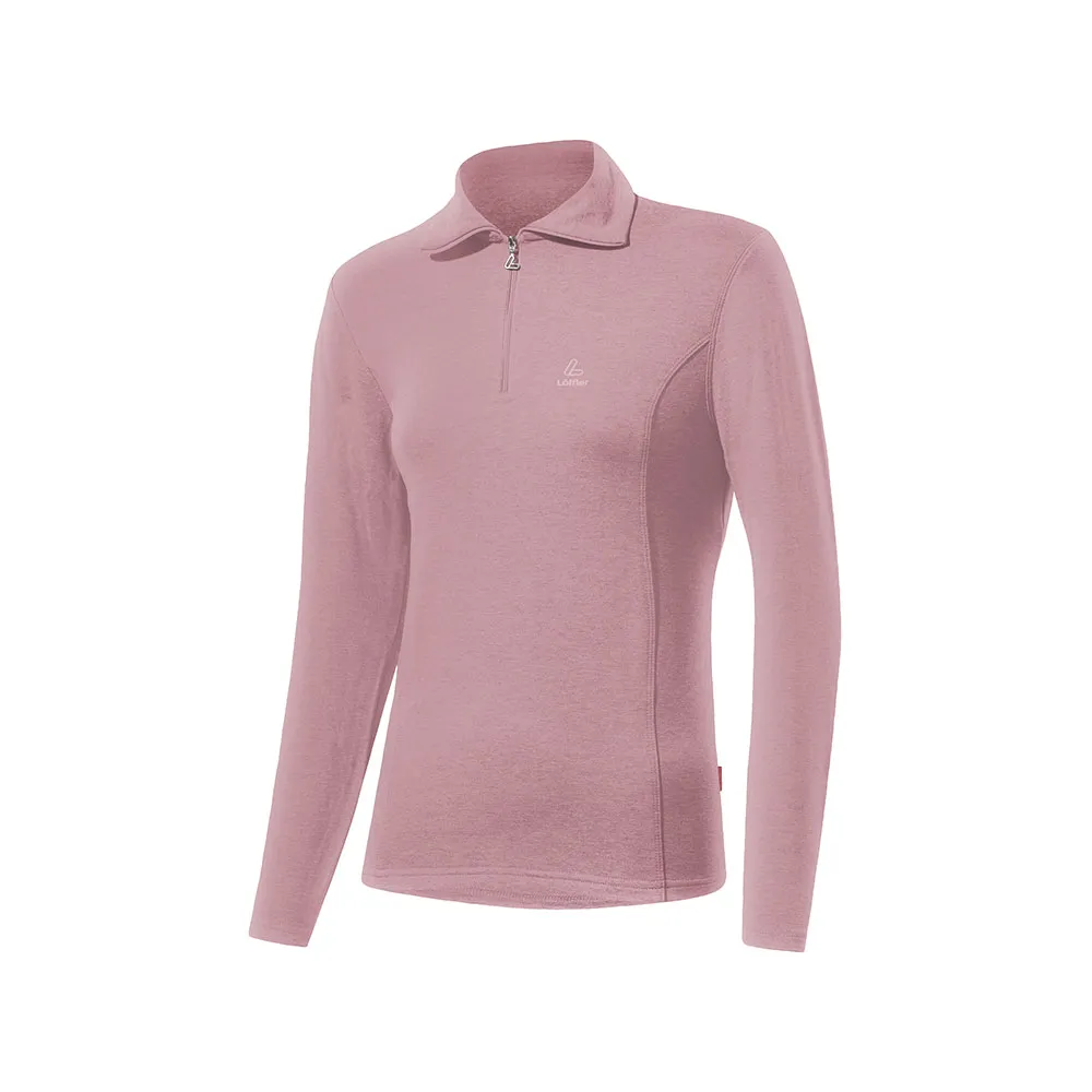 

Лонгслив Loeffler Transtex Turtle Basic, розовый