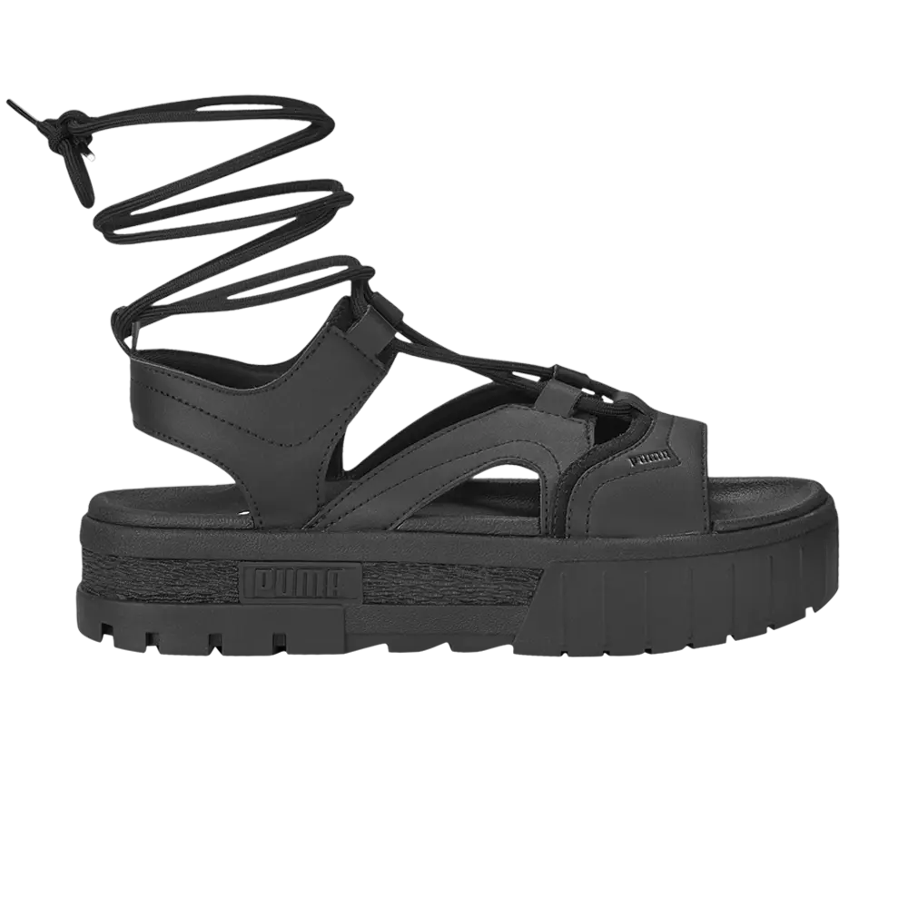 

Кроссовки Wmns Mayze Laces Sandals Puma, черный