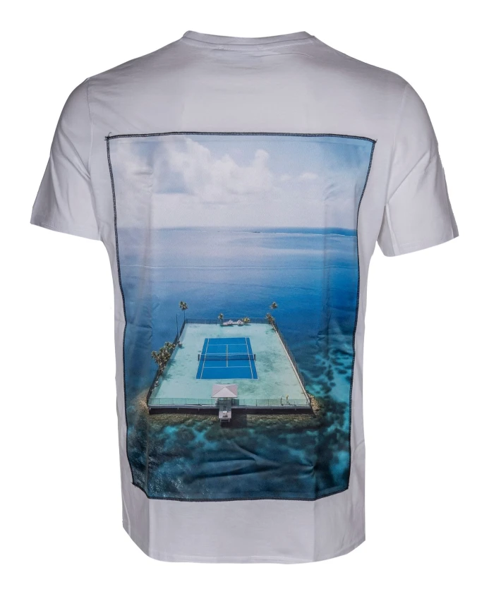 

Мужская футболка с круглым вырезом Bastille, мультиколор