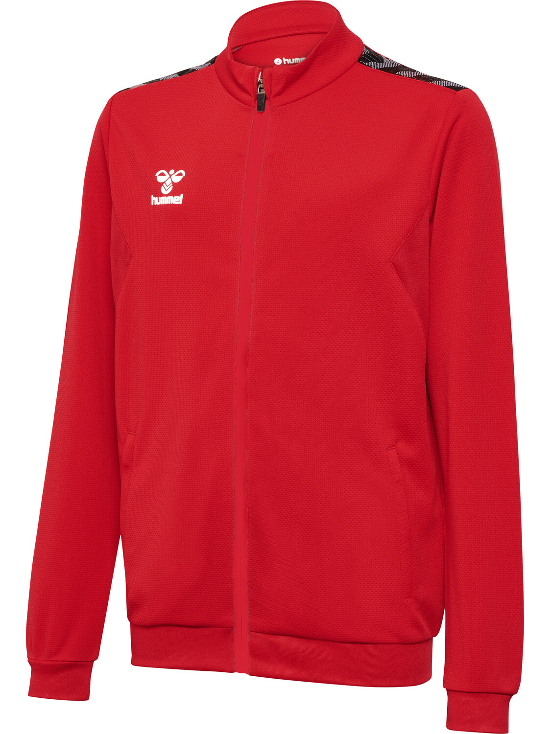 Толстовка Hummel Reißverschlussjacke Hmlauthentic Pl Zip Jacket Kids, цвет TRUE RED — фото 4