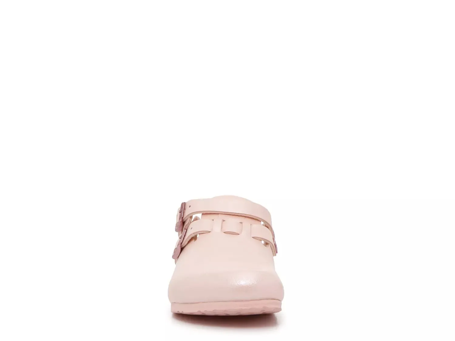 Birkenstock Kay Clog - детские, светло-розовые с отливом — фото 2