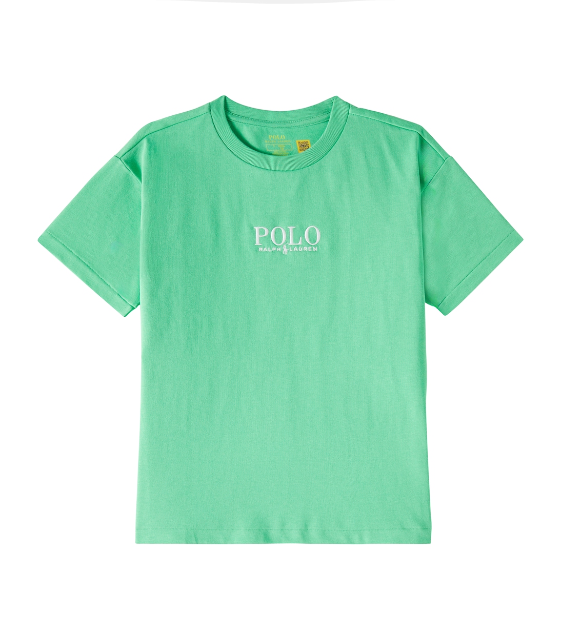 

Футболка из хлопкового джерси Polo Ralph Lauren Kids, Plato Green