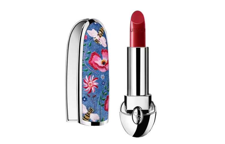 Floral Denim Shell Vintage Edition Gemstone Бальзам для губ Помада Шелковистый крем Ощущение Матовый 3,5 г GUERLAIN, 3 — фото 2