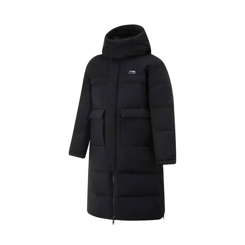 

LINING Спортивная куртка пуховик мужская черная, Black