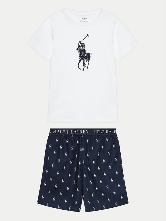 

Пижама стандартного кроя Polo Ralph Lauren, синий