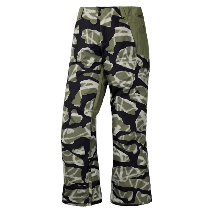 

Утепленные брюки Reserve 2л - женские Burton, Graffiti Camo/Forest Moss