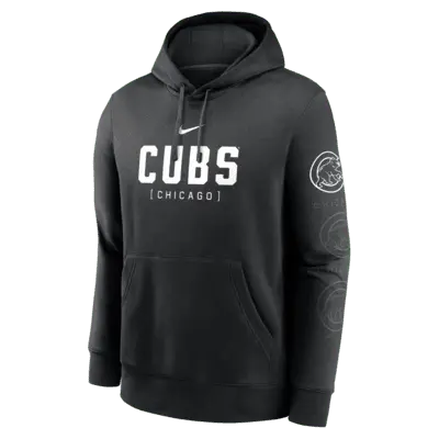 

Худи Nike Chicago Cubs Fashion Club, черный