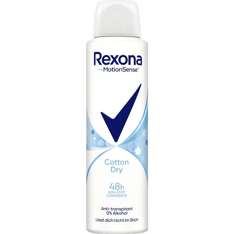 

Спрей-антиперспирант Cotton Dry Rexona, 150 ml