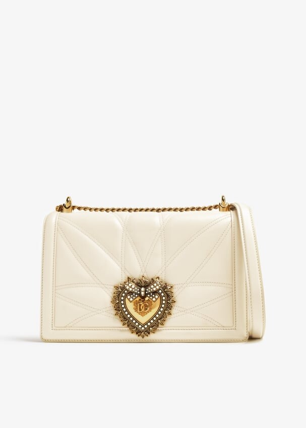 

Сумка Dolce&Gabbana Large Devotion, желтый