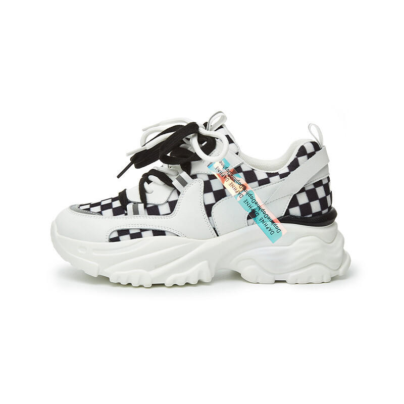 

Кроссовки DAPHNE Chunky Sneakers Women's Low-Top, Черный, Кроссовки DAPHNE Chunky Sneakers Women's Low-Top