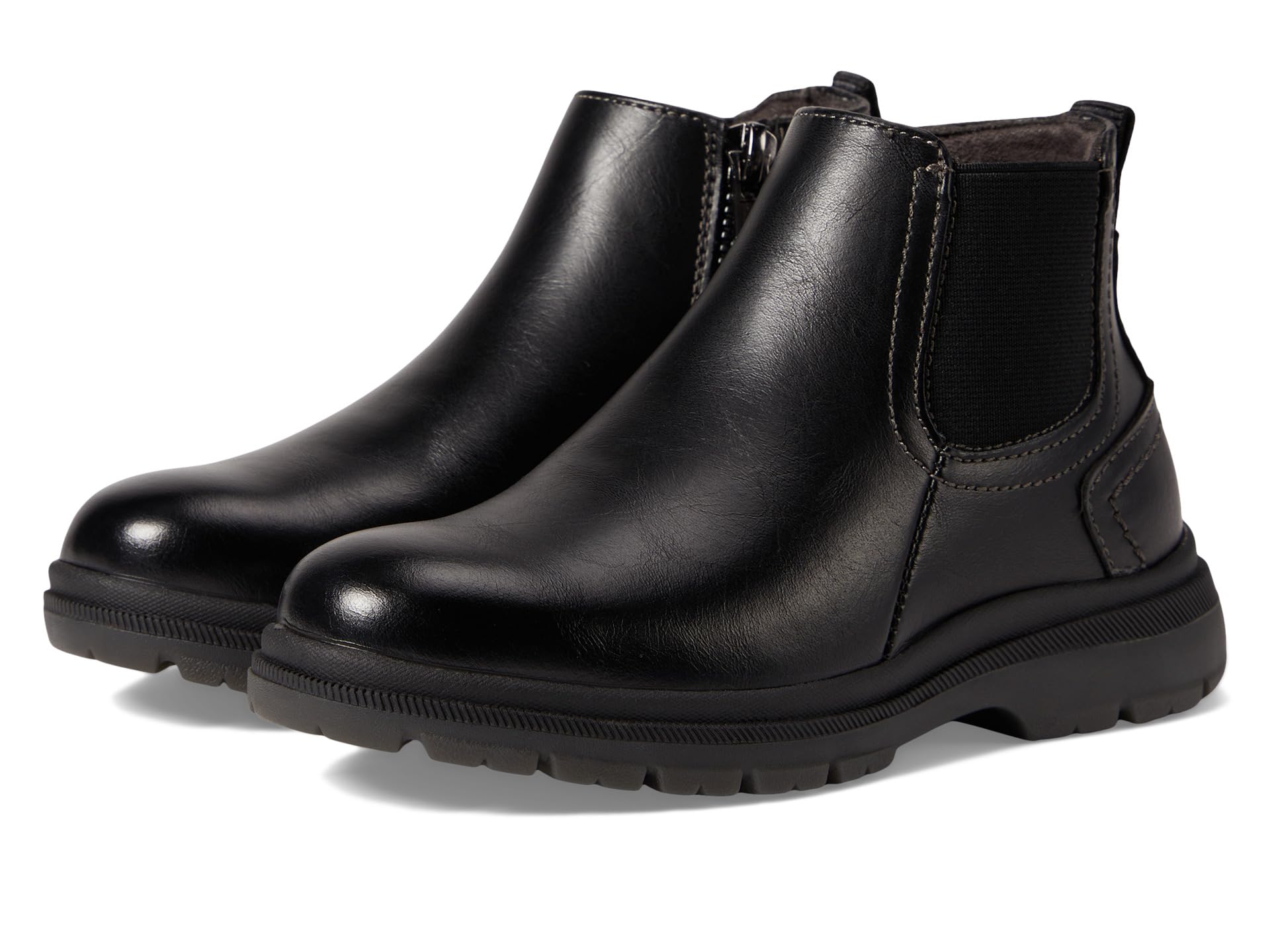 

Ботинки Florsheim Kids Lookout Jr. Plain Toe Gore Boot, черный