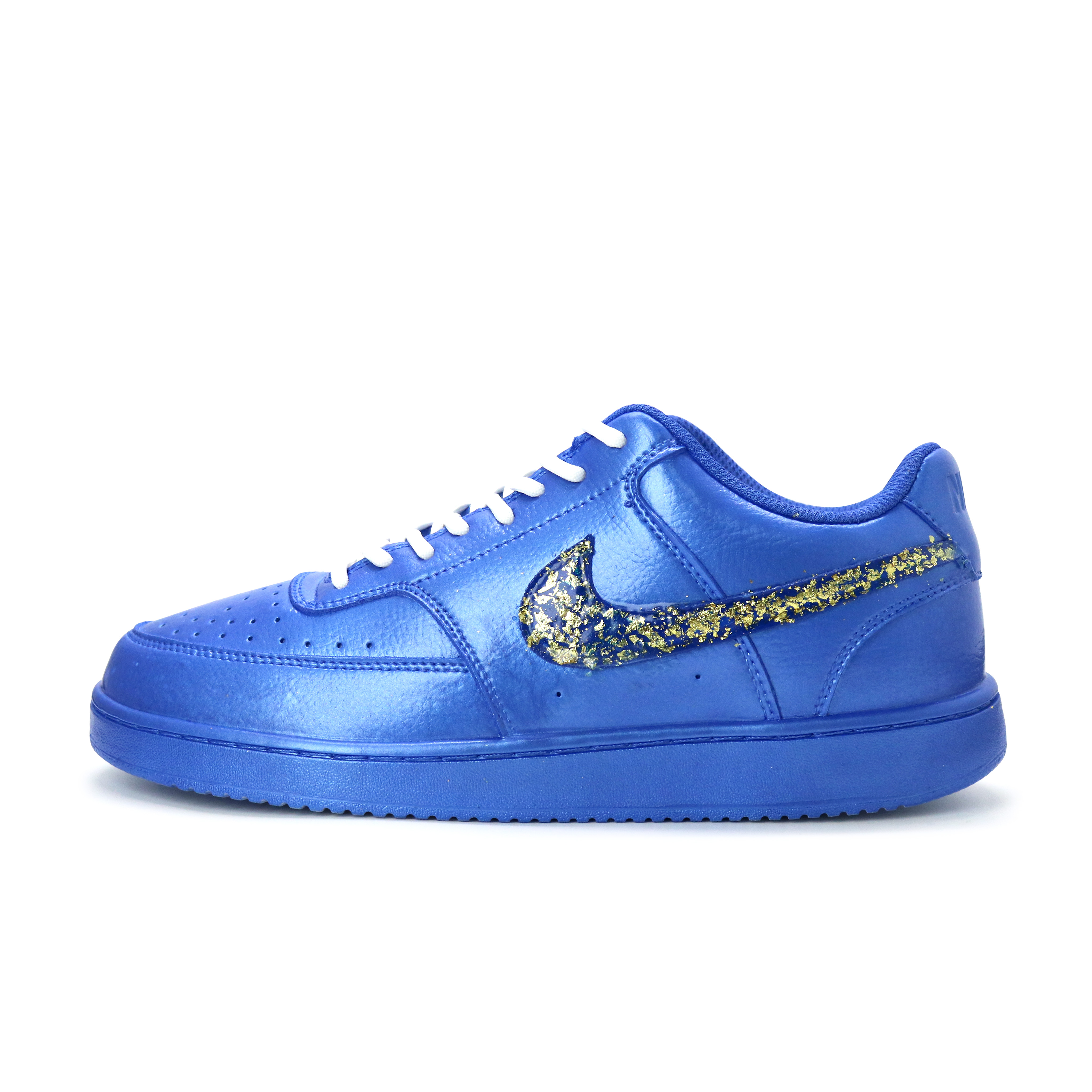 

Nike Кроссовки Court Vision 1 Deep Sea Treasure Hunt, износостойкие, низкие, для скейтбординга, мужские, перламутрово-синие